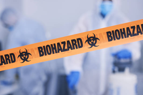 Professional Biohazard technician working in Hayden, ID